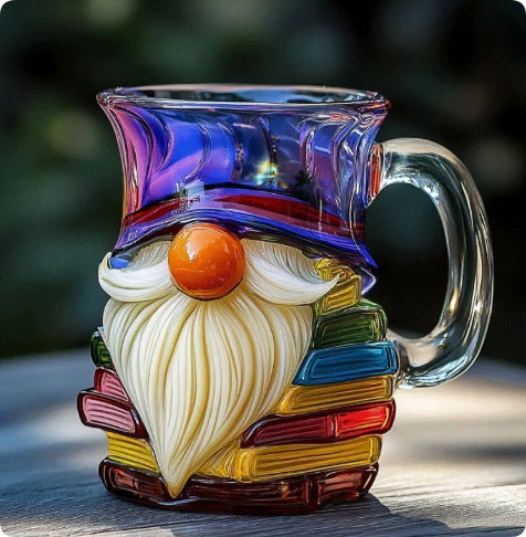 Painted Book Coffee Cup