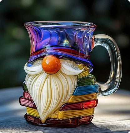 Painted Book Coffee Cup